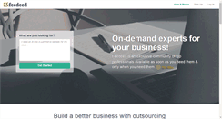 Desktop Screenshot of feedeed.com